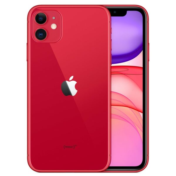 Telefono movil smartphone reware apple iphone 11 64gb red 6.1pulgadas - reacondicionado - refurbish - grado a+