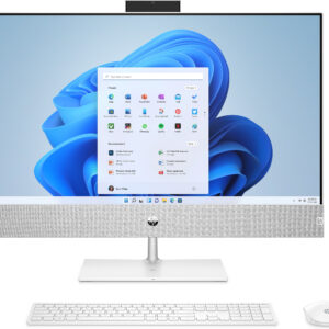 Ordenador all in one hp 27 - ca1025ns i5 - 12400t - 27pulgadas - 16gb - ssd1tb - nvidia gforce mx450 - w11 - teclado+raton incluidos