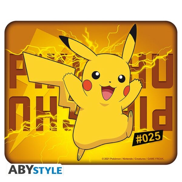 Alfombrilla abystyle pokemon - pikachu #025
