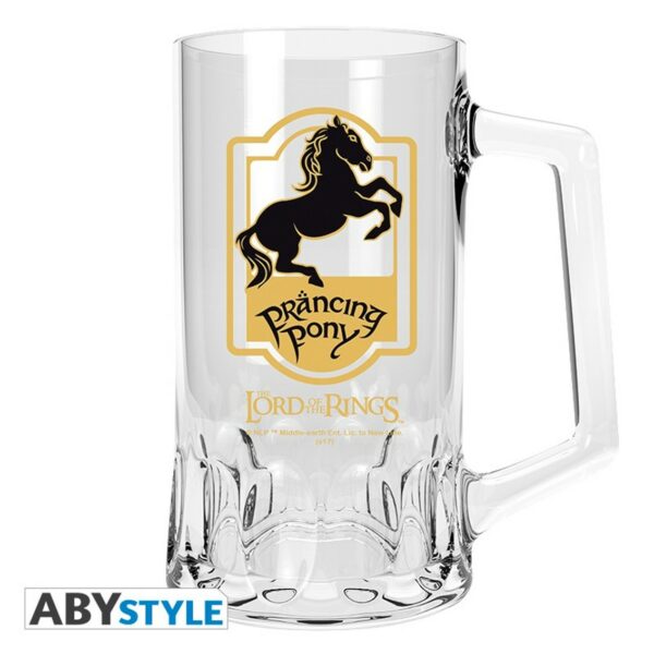 Jarra cristal abystyle señor de los anillos - pony pisador