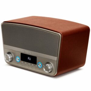 Altavoz vintage aiwa bstu - 750br 50w bluetooth marron