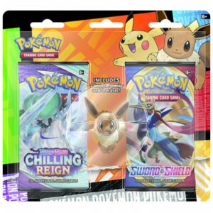 Juego de cartas pokemon tcg back to school eraser blister inglés