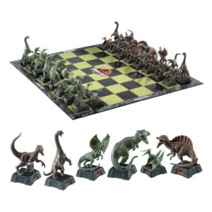Juego de mesa réplica ajedrez the noble collection jurassic park