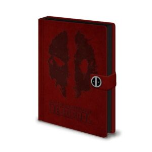 Cuaderno premium a5 splat marvel deadpool