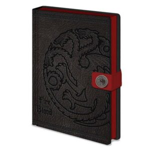 Cuaderno premium a5 targaryen juego de tronos