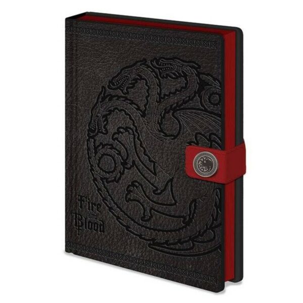Cuaderno premium a5 targaryen juego de tronos