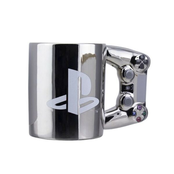 Taza 3d paladone playstation ds4 plateada