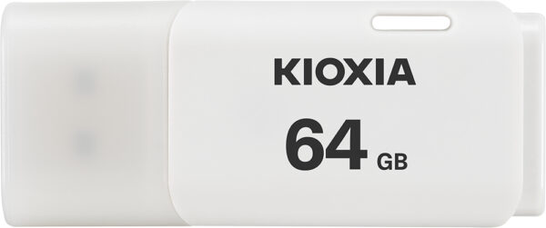 Memoria usb 2.0 kioxia 64gb u202 blanco