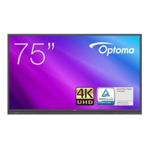 Monitor interactivo optoma creative touch 3751rk 75pulgadas serie 3