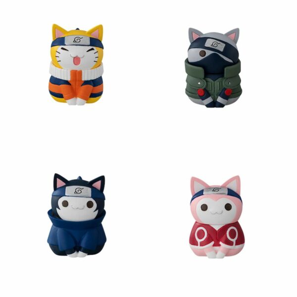 Figuras megahouse naruto cats of konaha