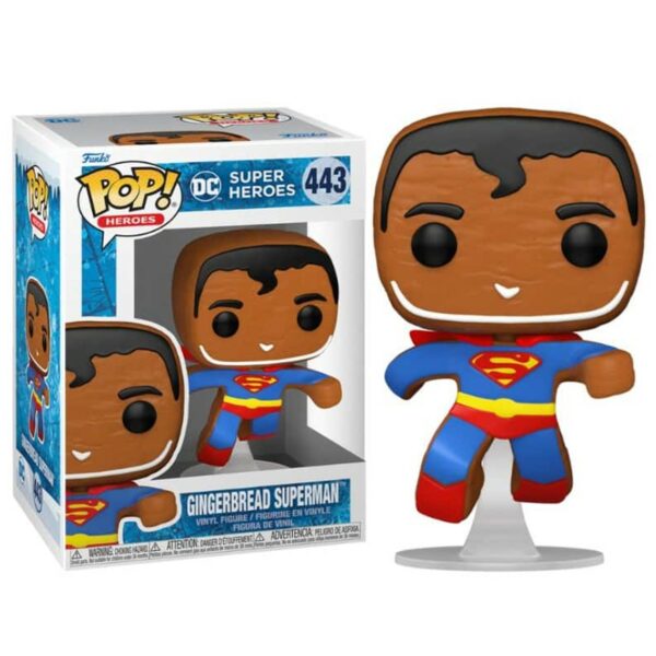 Funko pop dc comics super heroes gingerbread superman 64322