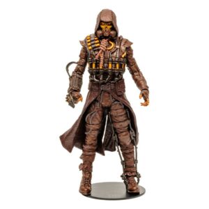 Figura mcfarlane toys dc gaming megafig scarecrow gold label