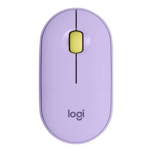 Mouse raton logitech pebble m350 optico wireless inalambrico 1000dpi lavanda