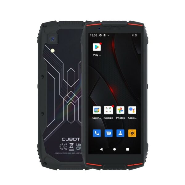 Telefono movil smartphone cubot king kong mini 3 - 4.5pulgadas - negro y rojo - 128gb rom - 6gb ram - 20 mpx - 5 mpx - dual sim - 4g