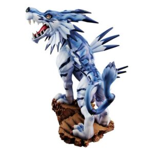 Figura megahouse digimon adventure precious g.e.m. series garurumon battle