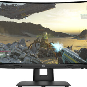 Monitor gaming led hp x24c 23.6pulgadas curvo fhd 4ms - ajuste altura - vesa
