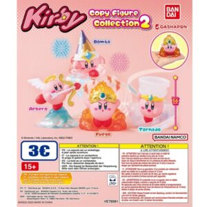 Set gashapon figuras bandai lote 40 articulos kirby copy ability figure collection 2