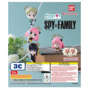 Set gashapon figuras bandai lote 40 articulos spy x family hugcot
