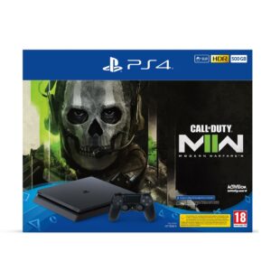 Consola sony ps4 slim 500gb + call of duty modern warfare ii