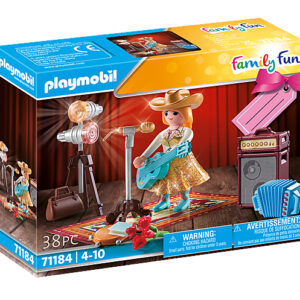 Playmobil playmo - friends cantante de musica country