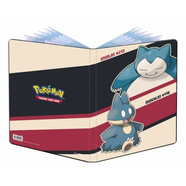 Archivador ultra pro pokemon snorlax & munchlax 9 bolsillos