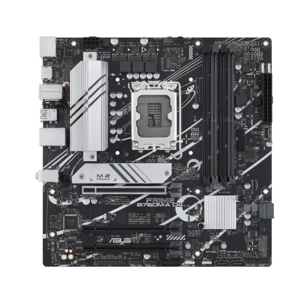 Placa base asus intel prime b760m - a d4 socket 1700 ddr4 x4 3200mhz max 128gb hdmi displayport matx