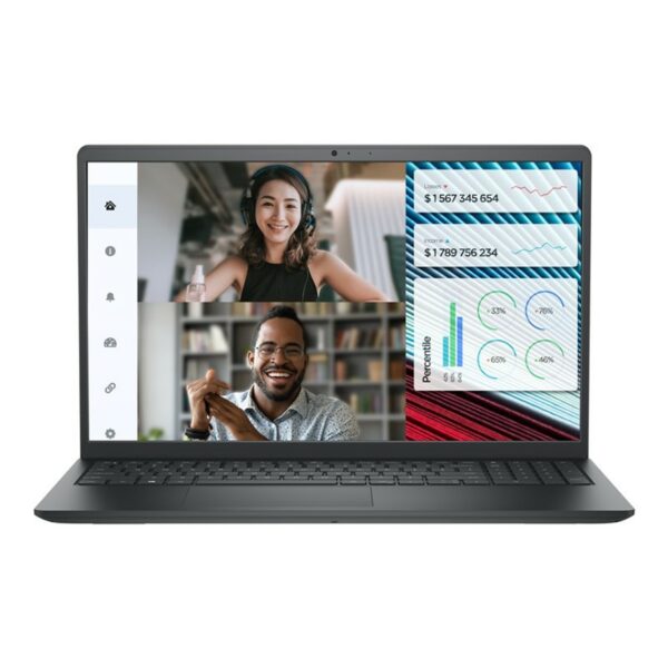 Portatil dell vostro 3520 wjtmc negro i7 - 1255u - 16gb - ssd 512gb - 15.6pulgadas fhd - w11p