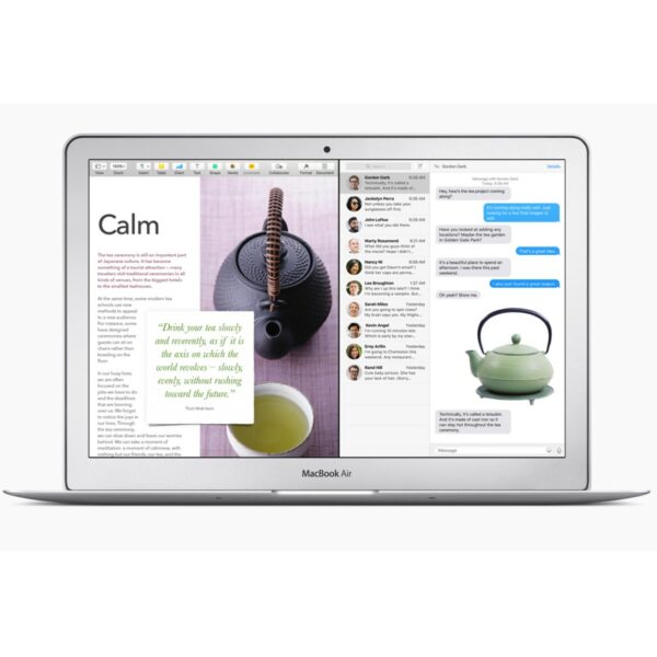 Portatil apple macbook air i5 1.1ghz 13pulgadas 8gb - ssd1gb - wifi - bt - ios gris espacial