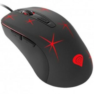 Mouse raton genesis krypton 110 gaming 2400 dpi usb 6 botones iluminacion led