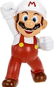 Figura nintendo w1 mario flor de fuego 2.5pulgadas edición limitada