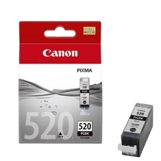 Cartucho tinta canon pgi 520 negro 19ml pixma 3600 - 4600 - 4700 - mp540 - 550 - 560 - 620 - 630 - 640 - 980 - mx860 - 870