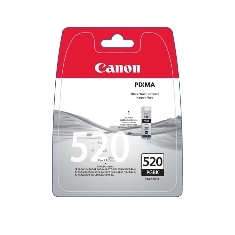 Cartucho tinta canon negro pgi 520 pixma 3600 - 4600 mp540 - 620 - 630 - 980 mx860 - 870 - blister