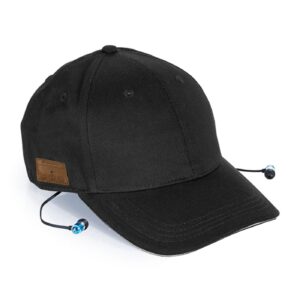 Gorra deportiva con auriculares incorporados phoenix phcapbtb - estereo - conexion bluetooth - manos libres - algodon - transpirable - color negro - deporte