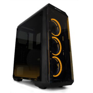 Caja ordenador gaming led phoenix freya edicion rgb - atx mini - atx micro - atx - cristal templado - filtros - usb 3.0 - lateral transparente - incluye 3 ventiladores rgb - controladora