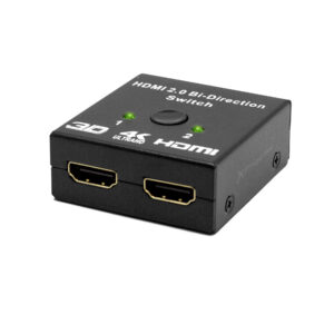Hub 2 hdmi splitter 4k con conmutador manual