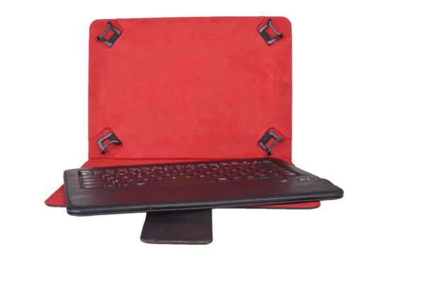 Funda universal + teclado bluetooth phoenix para tablet - ipad - ebook 7 - 8'' negra