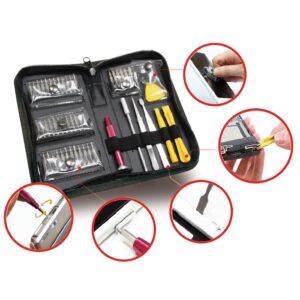 Kit de reparacion de dispositivos electronicos universal phoenix phtoolphone telefonos - smartphone - tablet - - portatiles - monitores incluye 51 herramientas