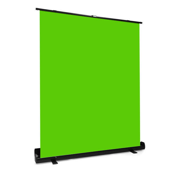 Panel chromakey pantalla plegable phoenix tejido verde chroma antíarrugas estuche rigido de aluminio 1.5 x 1.8m