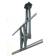 Soporte de techo phoenix para pantalla tv hasta 50kg negro