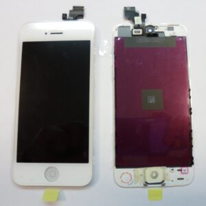 Repuesto pantalla lcd+touch completa para apple iphone 5g blanco