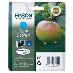 Cartucho tinta epson t129240 cian 11.2ml sx420w - sx425w - sx525wd - sx620fw - b42wd - bx305f - bx305fw - bx320fw - bx525wd - bx625fwd - bx925fwd - manzana