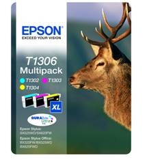 Cartucho tinta epson t130640 multipack stylus sx525wd - 620fw - b42wd - 525wd - 625fwd - ciervo