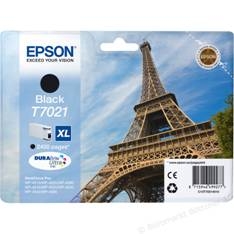 Cartucho tinta epson t702140 negro alta capacidad wp4000 - 4500 2400pag - torre eiffel