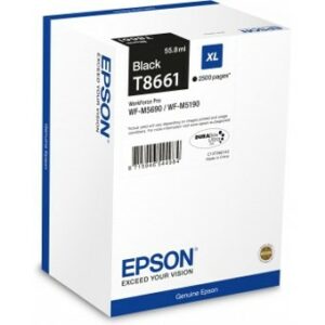 Cartucho tinta epson c13t866140 negro xl wf5190dw - m5690dwf