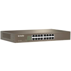 Switch tenda 16 puertos 10 - 100 marrón