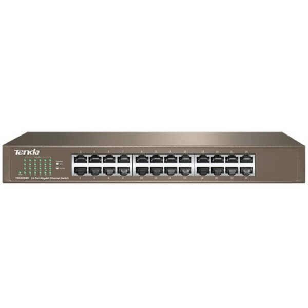 Switch 24 puertos tenda gigabit ethernet 10 - 100 - 1000