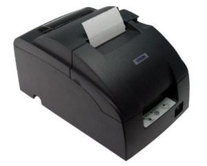 Impresora ticket epson tm - u220b corte usb negra