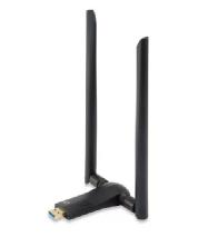 Adaptador wifi usb 3.0 dualband level one ac1200 300mb en 24ghz y 867mb en 5ghz usb 3.0 2 antenas desmontables